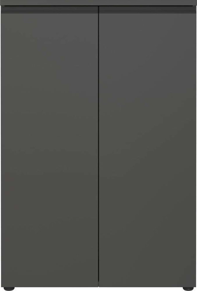 Antracitová skříňka 81x120 cm Bedano – Germania