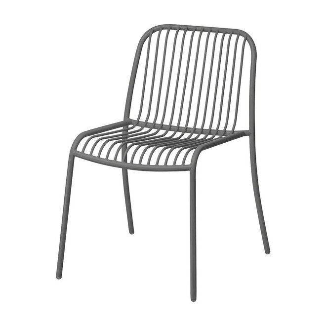 Šedá kovová zahradní židle Yua Wire – Blomus