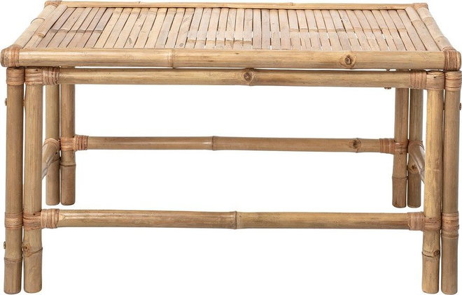 Bambusový zahradní konferenční stolek 60x90 cm Sole – Bloomingville