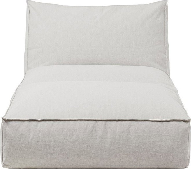 Světle šedé zahradní lehátko Blomus Cloud, délka 190 cm