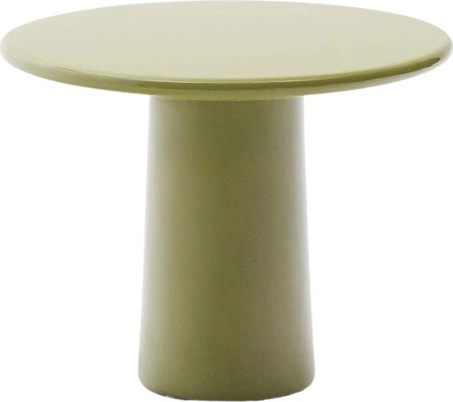 Betonový kulatý zahradní konferenční stolek ø 65 cm Albanella – Kave Home