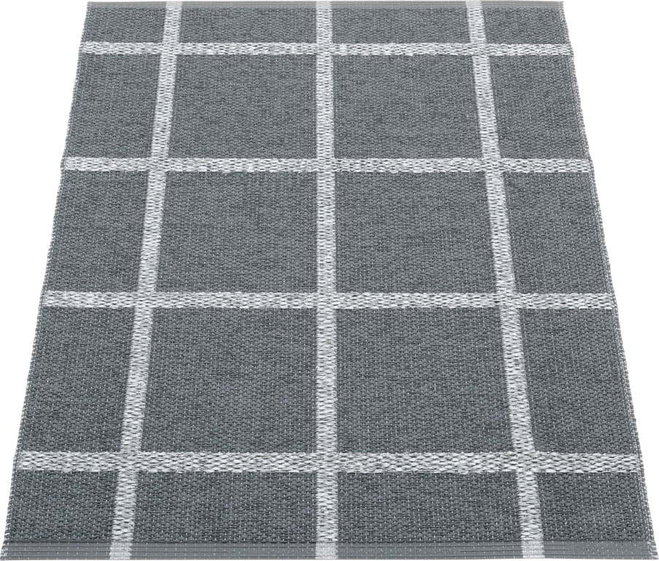Antracitový vnitřní a venkovní koberec 70x100 cm Ada Granit – Pappelina