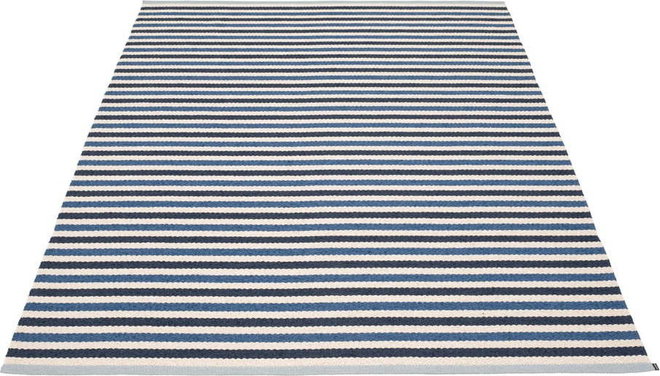 Modro-krémový vnitřní a venkovní koberec 180x260 cm Teo Denim – Pappelina