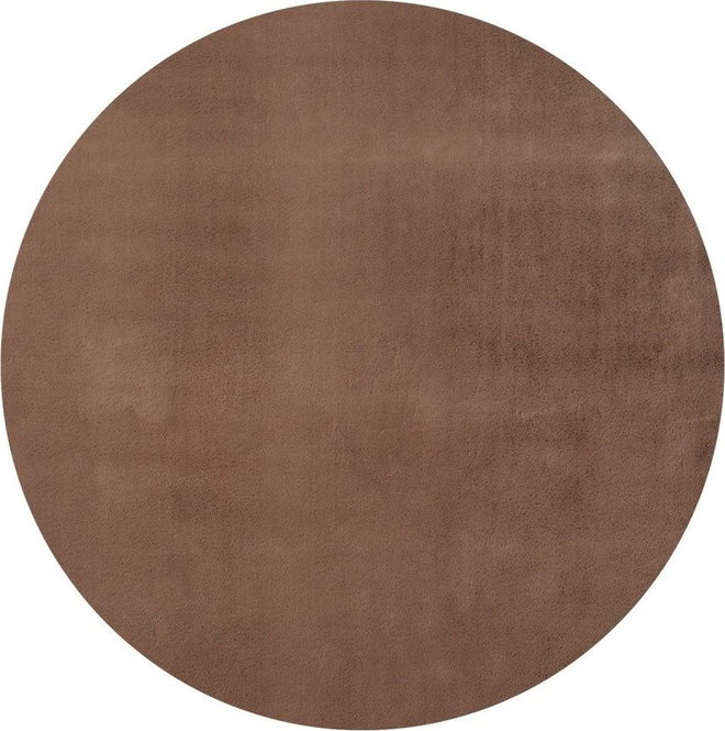 Hnědý kulatý koberec ø 120 cm Joy 1400 – Ayyildiz Carpets