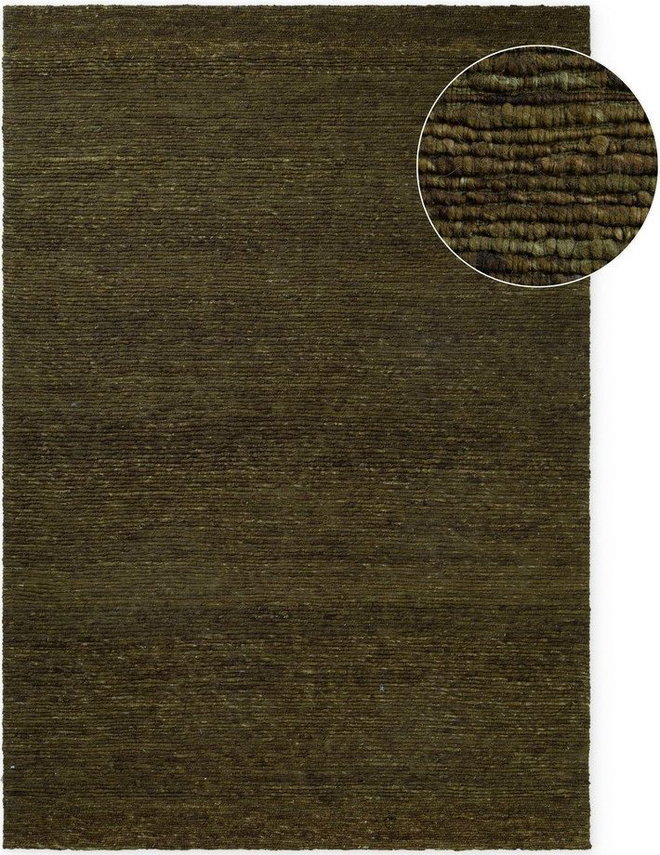 Tmavě zelený ručně tkaný vlněný koberec 160x230 cm Bexley Woolwich – Ted Baker