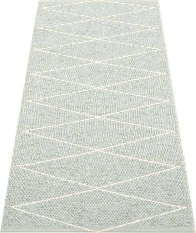 Světle zelený vnitřní a venkovní běhoun 70x160 cm Max Sage – Pappelina