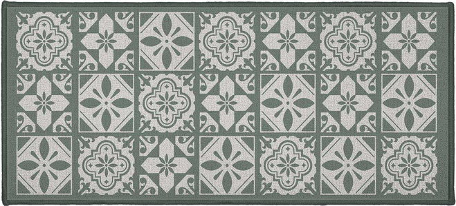 Zelený pratelný běhoun 50x120 cm Constantine – douceur d'intérieur
