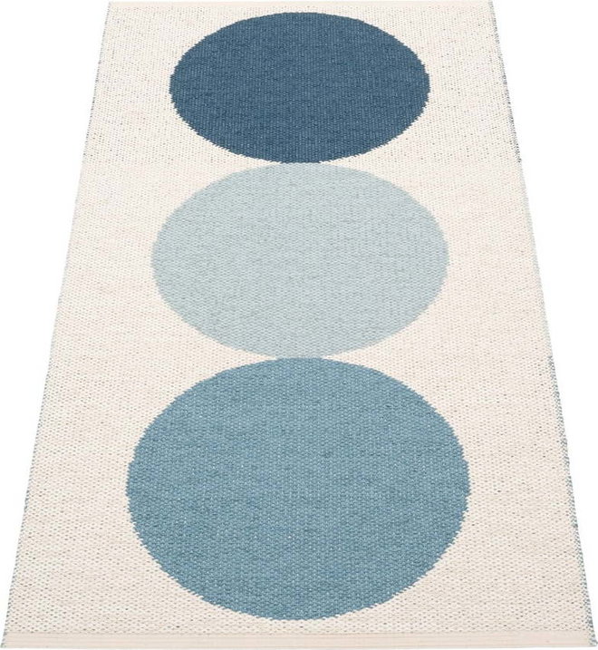 Modro-krémový vnitřní a venkovní koberec 70x140 cm Otto Sky – Pappelina