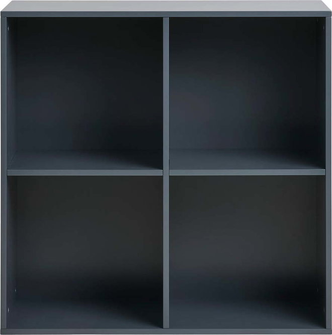 Tmavě šedá nástěnná knihovna 30x69 cm Horne – House Nordic