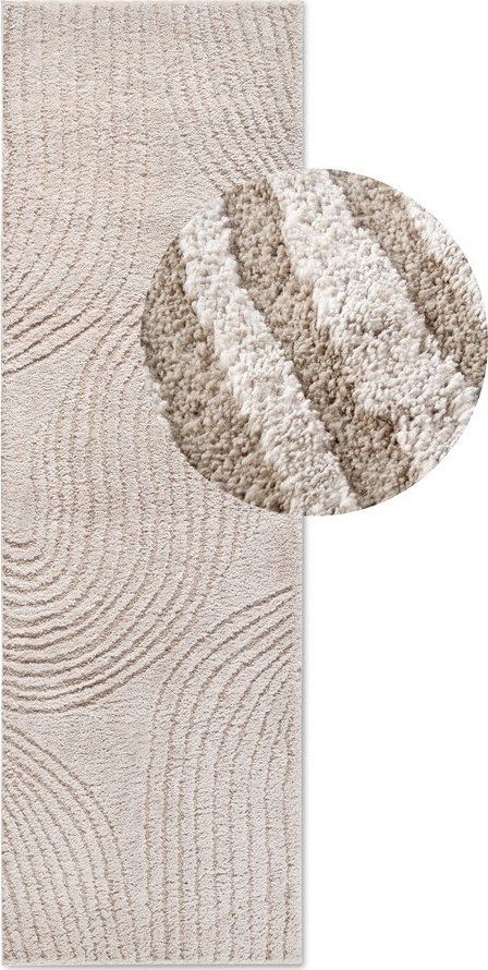 Béžový běhoun 80x240 cm Pigment Beige – Elle Decoration