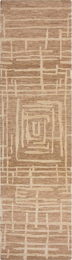 Béžový běhoun 80x300 cm Elliot – Flair Rugs