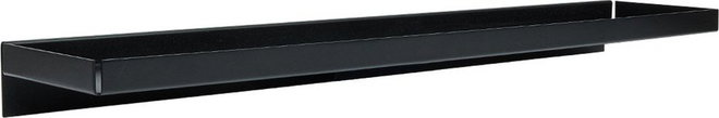 Černá kovová police 80 cm Bakku – OYOY Living Design