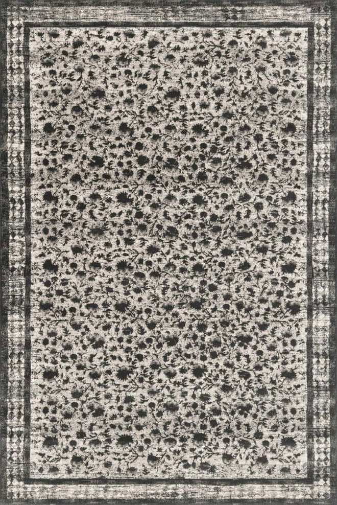 Antracitový vlněný koberec 133x190 cm Agnus Classic – Agnella