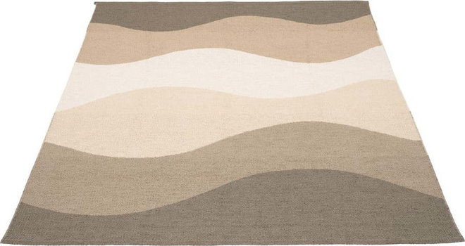 Hnědo-béžový vnitřní a venkovní koberec 180x230 cm Urvi Earth – Pappelina