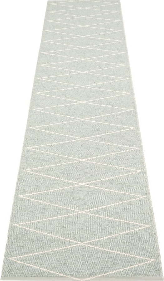 Světle zelený vnitřní a venkovní běhoun 70x320 cm Max Sage – Pappelina