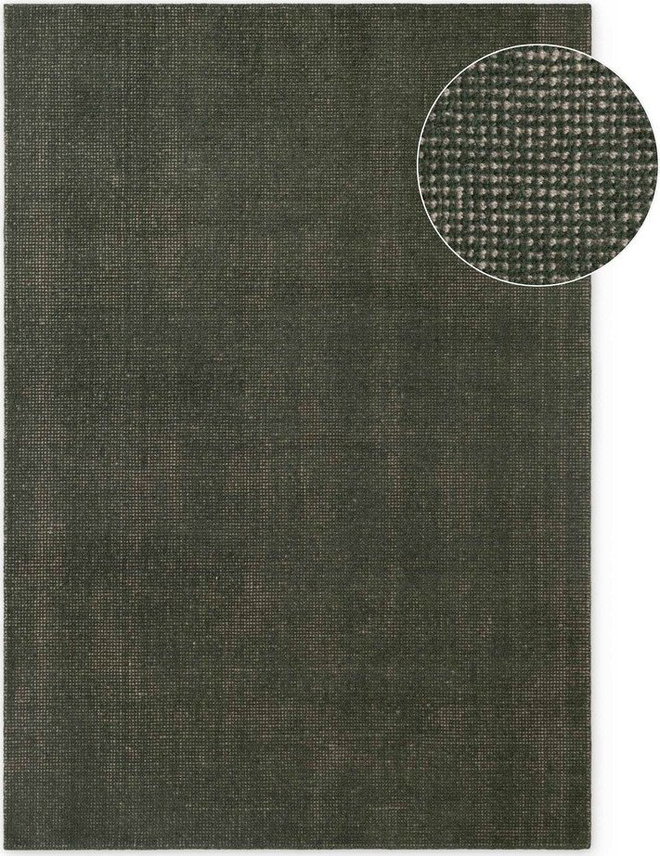 Tmavě zelený ručně tkaný vlněný koberec 120x170 cm Greenwich – Ted Baker