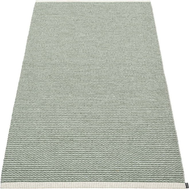 Světle zelený vnitřní a venkovní koberec 85x160 cm Mono Sage Army – Pappelina