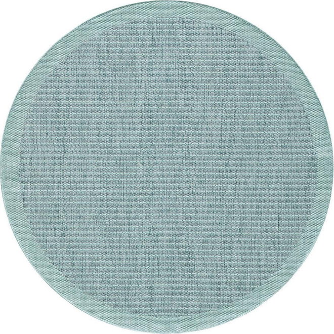 Modrý kulatý vnitřní a venkovní koberec ø 160 cm Giza 1410 – Ayyildiz Carpets