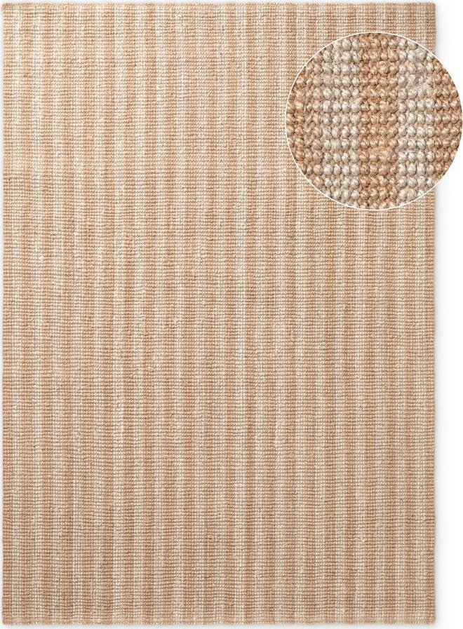 Béžový ručně tkaný jutový koberec 160x230 cm Harvest Amber – Elle Decoration