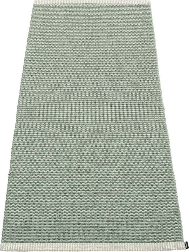 Světle zelený vnitřní a venkovní běhoun 60x150 cm Mono Sage Army – Pappelina