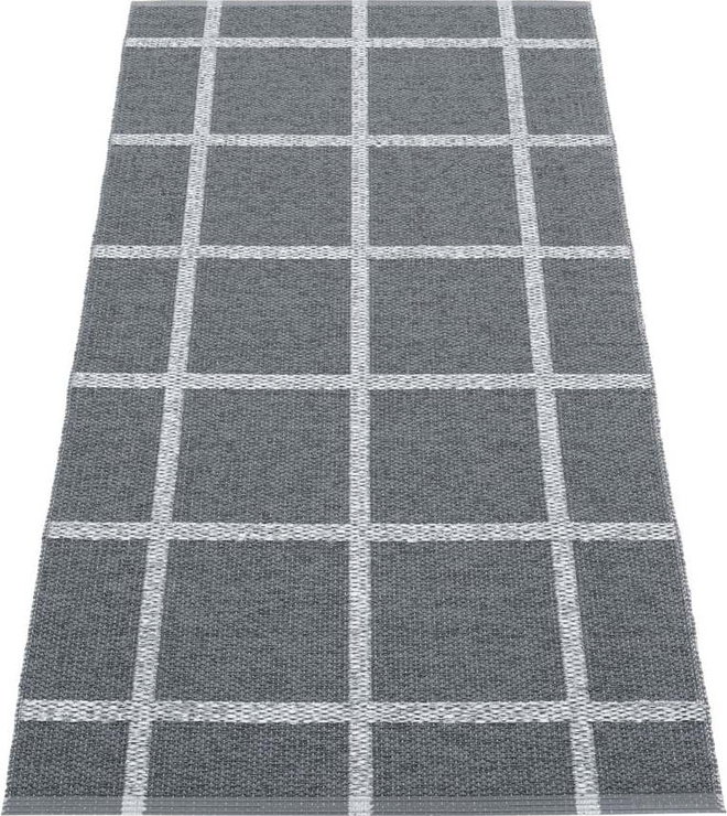 Antracitový vnitřní a venkovní běhoun 70x150 cm Ada Granit – Pappelina