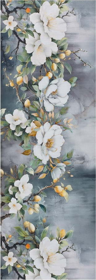Modrý pratelný běhoun 52x100 cm Ricci Sara – Universal