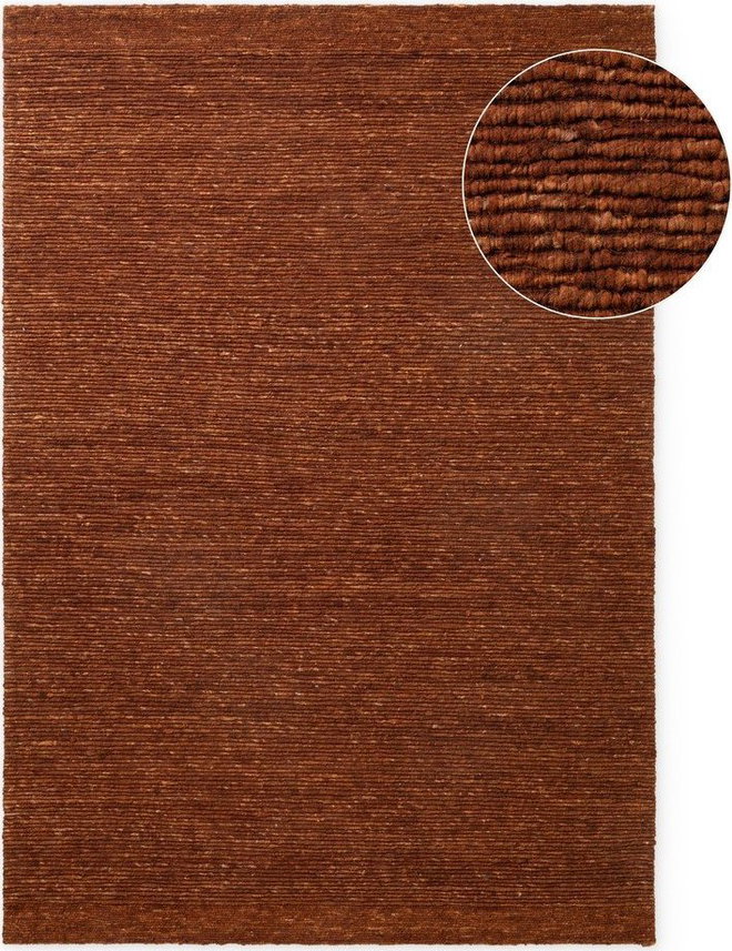 Hnědý ručně tkaný vlněný koberec 120x170 cm Bexley Woolwich – Ted Baker