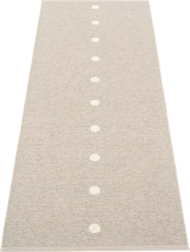 Béžovo-krémový vnitřní a venkovní běhoun 70x200 cm Peg Linen Vanilla – Pappelina