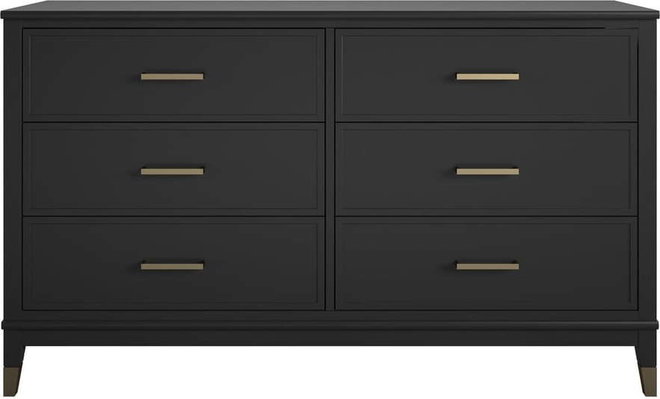 Černá komoda 144x85x41 cm Westerleigh – Støraa