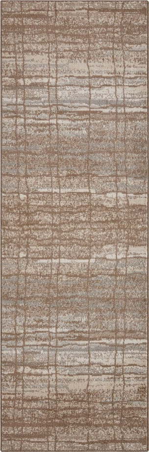 Hnědo-béžový běhoun 80x200 cm Terrain – Hanse Home