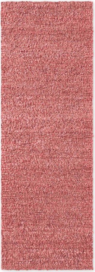 Tmavě růžový ručně tkaný běhoun 80x300 cm Notting Hill Portobello – Ted Baker