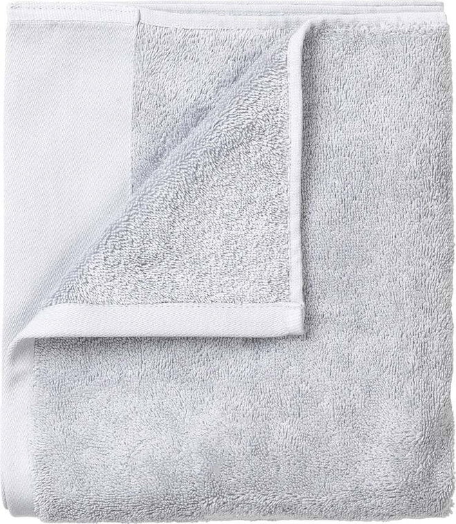 Světle šedé froté bavlněné ručníky v sadě 4 ks 30x30 cm Riva – Blomus