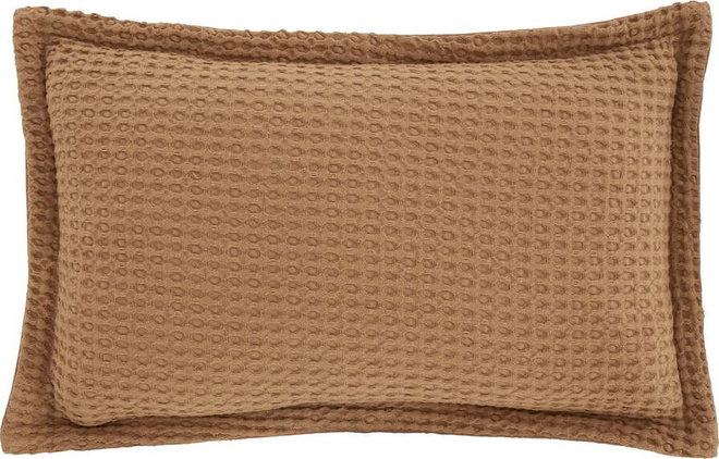 Bavlněný dekorační polštář 30x50 cm Jaipur Chunky Waffle – Pineapple Elephant
