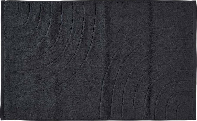 Černá koupelnová předložka 50x80 cm Time – Zone