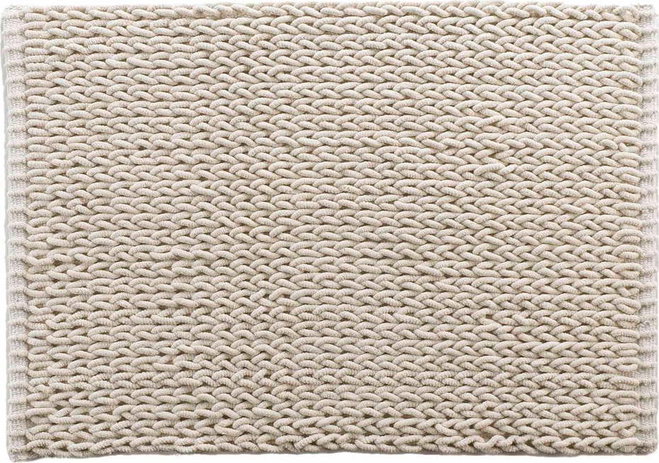 Béžová koupelnová předložka 50x80 cm Isalis – douceur d'intérieur