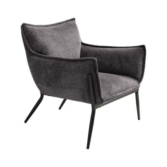 Šedé relaxační křeslo Calgary – Unique Furniture