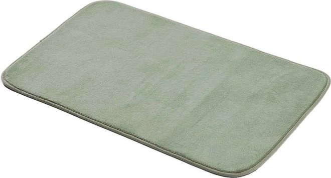 Zelená koupelnová předložka 45x75 cm Vitamine – douceur d'intérieur