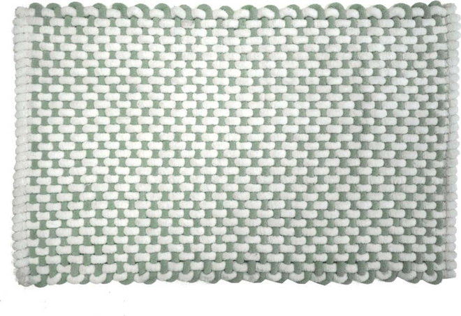 Zelená koupelnová předložka 50x80 cm Rafael – douceur d'intérieur