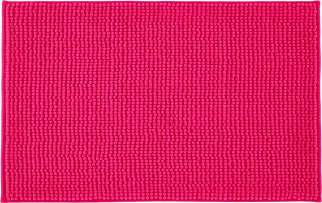 Tmavě růžová koupelnová předložka 50x80 cm Bobble – Catherine Lansfield