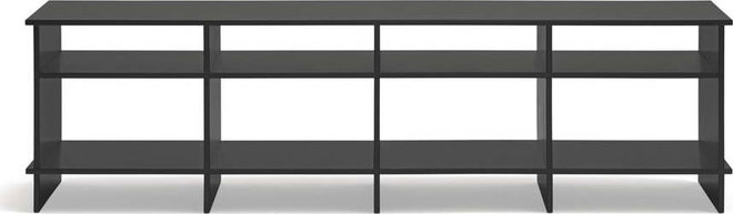 Černý TV stolek 180x50x40 cm Inari – Teulat