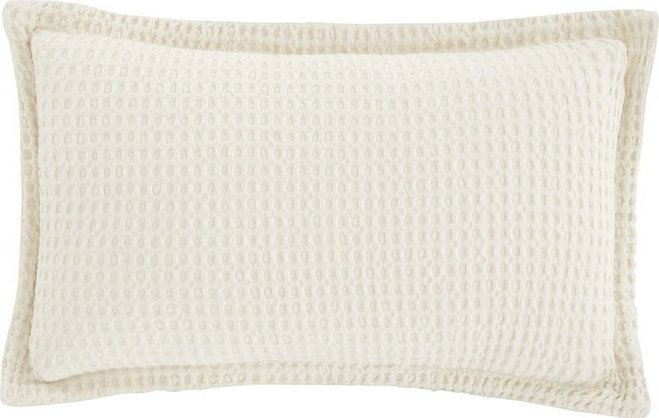 Bavlněný dekorační polštář 30x50 cm Jaipur Chunky Waffle – Pineapple Elephant
