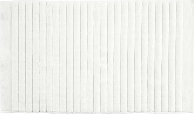 Bílá koupelnová předložka 50x80 cm Inu – Zone