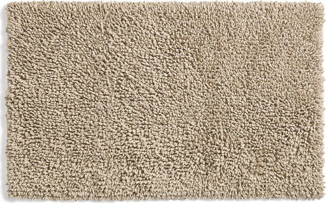 Béžová textilní koupelnová předložka 50x70 cm Aroia – Kave Home