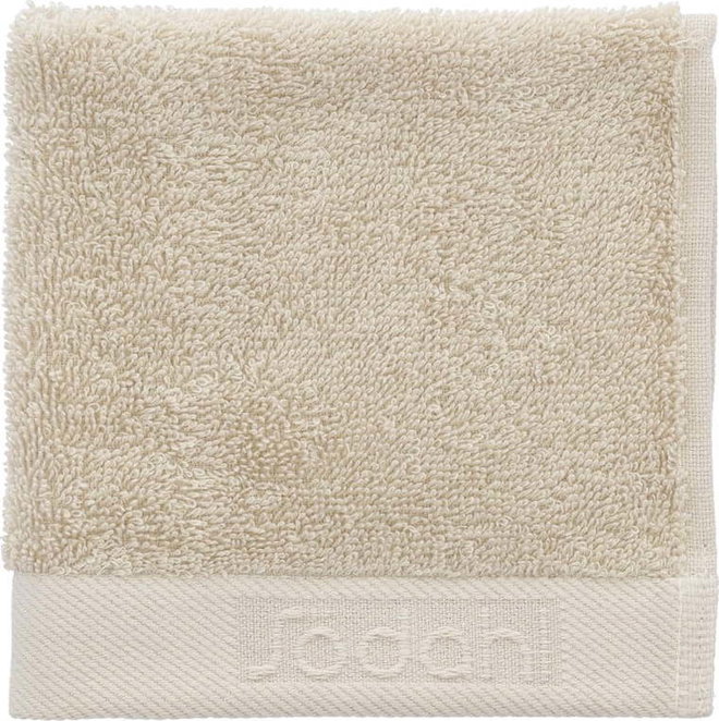 Béžový froté bavlněný ručník 30x30 cm Comfort – Södahl