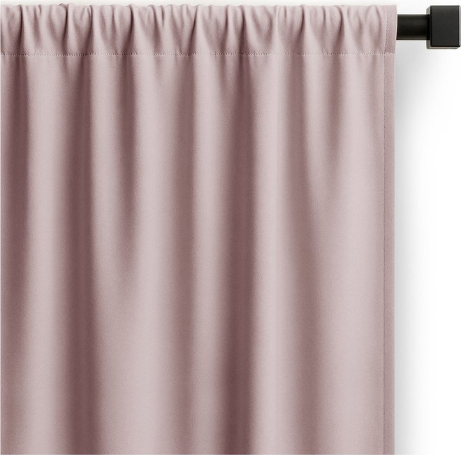 Starorůžový dimout závěs 140x250 cm Carli – Restilo