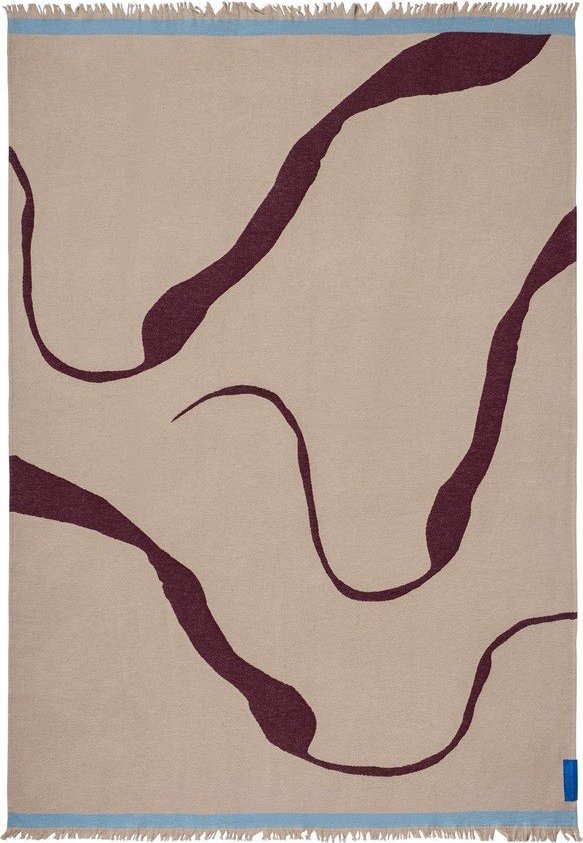 Béžová deka 130x175 cm Studio – Mette Ditmer Denmark