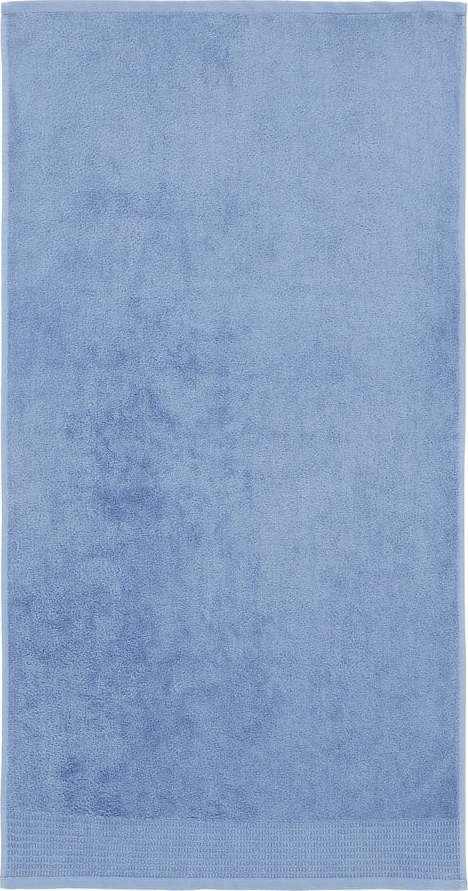 Modrá froté osuška z egyptské bavlny 70x120 cm – Bianca