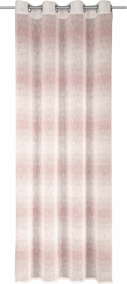 Růžový závěs 135x245 cm Etamine – Sehlbach