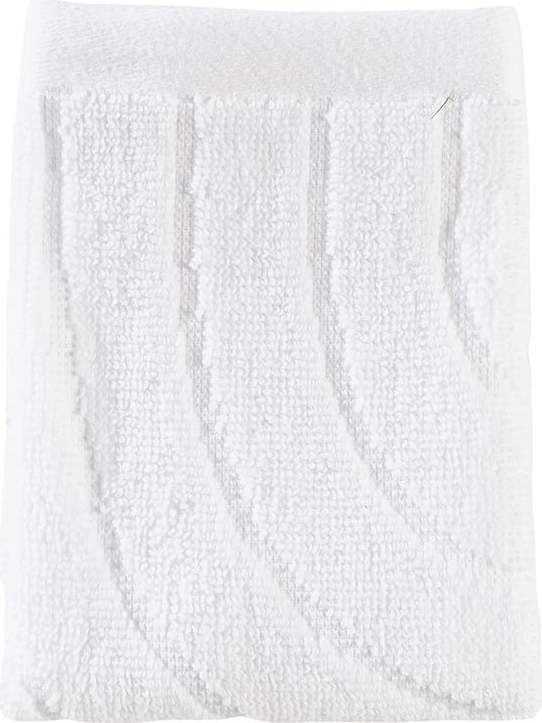 Bílý froté bavlněný ručník 30x30 cm Time – Zone