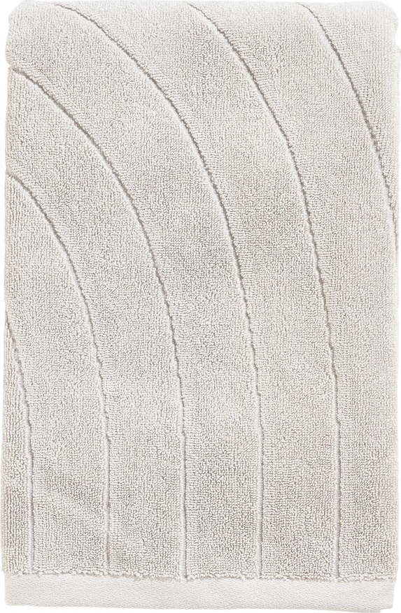 Světle šedá froté bavlněná osuška 70x140 cm Time – Zone